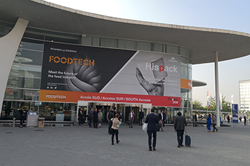 精彩不間斷，銳天又登陸巴塞羅那Hispack飲料食品展